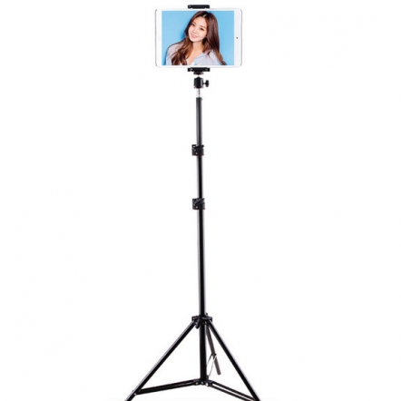 Tablet vloerstandaard met universele klem